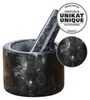 WENKO Mörser aus hochwertigem Marmor in Schwarz 11 x 8 cm Produktbild-Vorschau 4