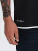 Ombre   Poloshirt aus Baumwolle für Männer schwarz Produktbild-Vorschau 5