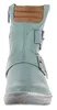 Andrea Conti Damen Stiefelette rockiger Leder Boot Riemen Produktbild-Vorschau 3