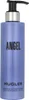 A product shot of a purple body lotion bottle with a pump dispenser. Podgląd zdjęcia produktu