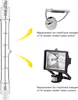 Jaenmsa R7S Halogen Leuchtmittel 118mm 300W 230V, 5er Pack Produktbild-Vorschau 3