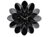 Karlsson - Wanduhr Flower - Schwarz Produktbild-Vorschau 1