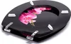 MSV WC Sitz Toilettendeckel MDF Holzkern „Lanyu Black“ Produktbild-Vorschau 4