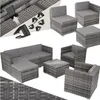 tectake® Rattan Lounge Lignano für 5 bis 6 Personen Produktbild-Vorschau 10