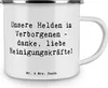 Mr. & Mrs. Panda Teetasse Spruch Reinigungskraft Helden - Produktbild-Vorschau 3