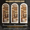 Koonmi LED Ganzkörperspiegel 180 x 76 cm stabiler Rahmen Produktbild-Vorschau 4