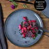 Moritz & Moritz VIDA 6tlg Dinner Teller Blau Geschirr Set Produktbild-Vorschau 6
