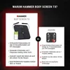 HAMMER Körperanalysewaage Body Screen TX, schwarz, 8 Produktbild-Vorschau 9