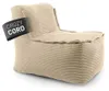 LUMALAND Pouf modulaire central en velours côtelé pour Voir les images du produit 1