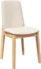 vidaXL Chaises de salle à manger avec coussins 2 pcs. Bois Voir les images du produit 4