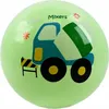 Gummiball Spielball für Kinder 23cm - Bunter Strandball & Produktbild-Vorschau 2