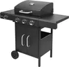 Gasgrill 6kW, 3+1 Brenner, Stahl 106 × 52,8 ×101,6 cm Produktbild-Vorschau 2