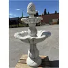 Schöner Springbrunnen mit Zapfen, für den Garten, Balkon Produktbild-Vorschau 2
