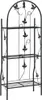 vidaXL scaffale per piante a 3 livelli nero 52 x 28 x 128 Anteprima dell’immagine prodotto 3