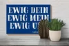 Holzschild Ewig Dein Ewig Mein Ewig Uns, 30 x 20 cm, Produktbild-Vorschau 5