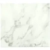 A close-up view of a white marble-patterned surface. Anteprima dell’immagine prodotto
