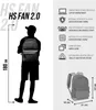 Mercoledì HS Fan Backpack Carino Anteprima dell’immagine prodotto 5