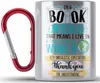 Trendation - Lesen Karabiner Edelstahl Tasse Karabiner Produktbild-Vorschau 1
