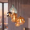 home24 Pendelleuchte - Metall / Glas - 5-flammig Produktbild-Vorschau 1