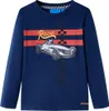 vidaXL Camicia a maniche lunghe per bambini blu navy 104 Anteprima dell’immagine prodotto 7