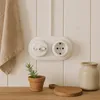 Porcelánový retro rámeček pro povrchovou montáž 2gang I QR1 Náhled obrázku produktu 8