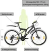 Galano Volt DS Mountainbike Fully ab 160 cm Jugendfahrrad Produktbild-Vorschau 2
