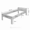 Krok Wood Seniorenbett SiSi aus Massivholz in Buche 120 x Produktbild-Vorschau 4