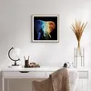 Gerahmtes Poster - Rahmen in heller Eiche - Bunt Elefant Produktbild-Vorschau 6