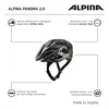 ALPINA Fahrrad Helm PANOMA 2.0 31 black-anthracite gloss 56 Produktbild-Vorschau 5