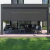 Pergola bioclimatique autoportée motorisée éclairée 3x4m et Voir les images du produit 3