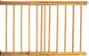 A wooden baby gate is shown against a white background. Voir les images du produit