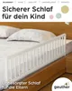 GEUTHER Bettschutzgitter 110 cm in Natur-Weiß | Massivholz Produktbild-Vorschau 2