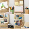 Magnettafel 80x60 cm mit schwarzem Rahmen - Magnetische Produktbild-Vorschau 4