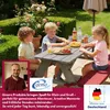 Coemo Kinder-Sitzgruppe Grau Picknicktisch mit Polster Produktbild-Vorschau 7