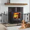 TRMLBE Kaminschutzgitter Schwarz 300cm,5‑teilig Produktbild-Vorschau 10