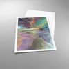 Poster - Poster ohne Rahmen - Abstraktion modern - 70x100 Produktbild-Vorschau 3