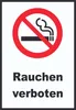 Rauchen verboten Schild A2 Rückseite selbstklebend Produktbild-Vorschau 1