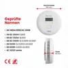 Rookmelder en koolmonoxidemelder 2-in-1 met LCD-display – Productafbeelding-voorbeeld 1