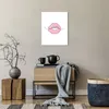 Poster - Poster ohne Rahmen - Mund Bild Modern - 40x50 cm - Produktbild-Vorschau 6