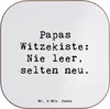 Mr. & Mrs. Panda Personalisierte Glasuntersetzer Vater Produktbild-Vorschau 1