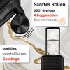 COCOONO® Emotion Koffer Frozen Black - Kleiner 38L Premium Produktbild-Vorschau 8