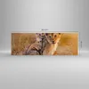 Bilder auf glas - Löwe Natur Tier - 90x30cm - Glasbilder - Produktbild-Vorschau 3