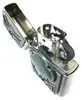 Accendino Zippo Celtic Green Cross antivento satin chrome Anteprima dell’immagine prodotto 3