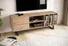 WOHNLING Lowboard Eiche-Nachbildung 150x55x40 cm TV-Kommode Produktbild-Vorschau 2