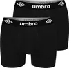 Umbro Bokserki Męskie 4 Sztuki Bm560 Czarne Bawełniane Podgląd zdjęcia produktu 3