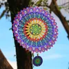 INF 3D rotující mandala větrná zvonkohra - modrofialová Náhled obrázku produktu 5