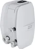 A white whirlpool pump unit is shown from a side angle against a white background. Produktbild-Vorschau