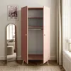 Zweitüriger Kleiderschrank HARMONY Natürlich Rosa, Produktbild-Vorschau 2