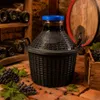 Skleněný karboš KADAX s plastovým košem "Fonte", široké Náhled obrázku produktu 4
