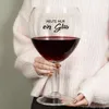 XXL Weinglas 3 Liter mit Spruch – Riesen Weinglas als Produktbild-Vorschau 3